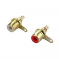CONECTOR JACK RCA GOLD PAINEL