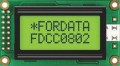 DISPLAY FDCC0802 BFLYGBW LCD 8X02 CINZA